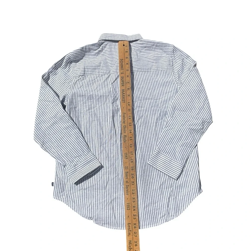 Boys Gap Kids Youth Oxford Shirt Long Sleeves, Blue Size L (14/16) NWT